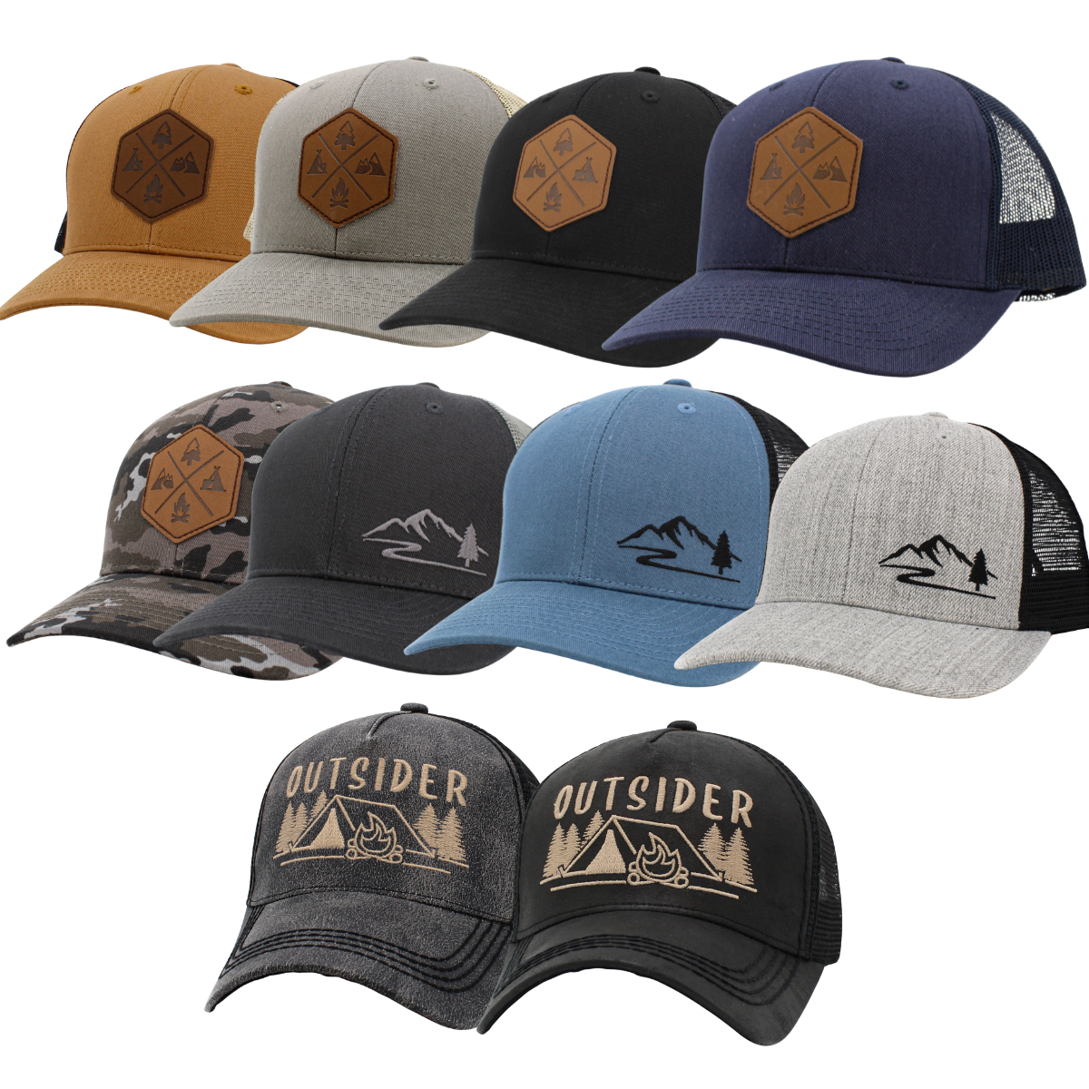 Outdoor Inspired Snapback Hats