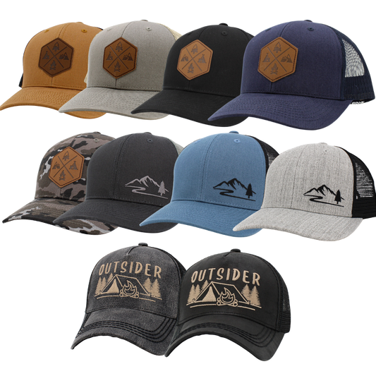 Outdoor Inspired Snapback Hats