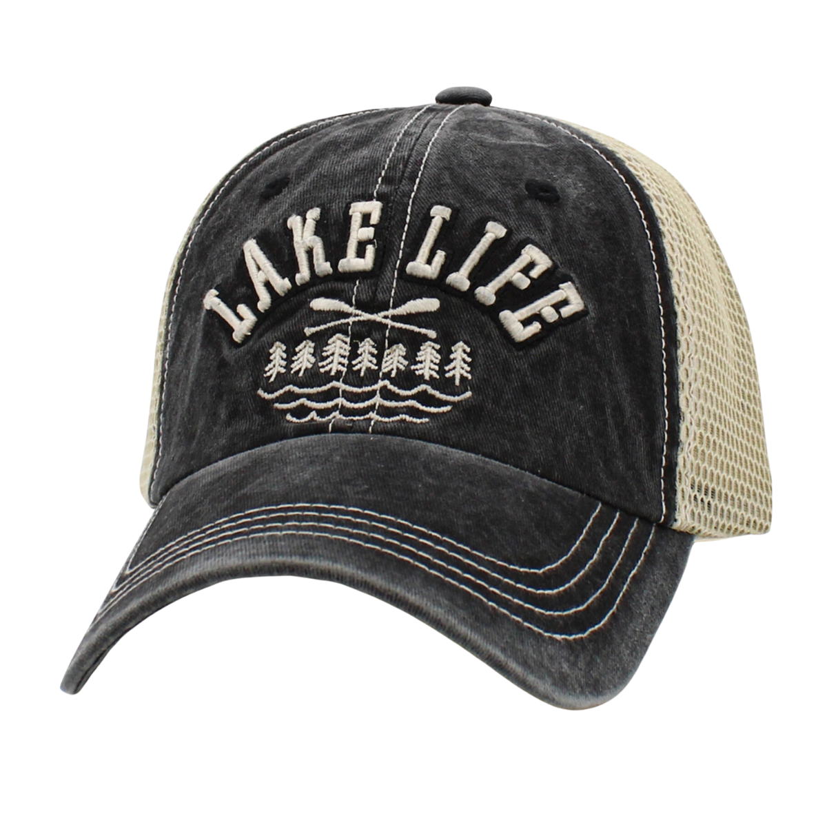 Lake Life Snapback Hats